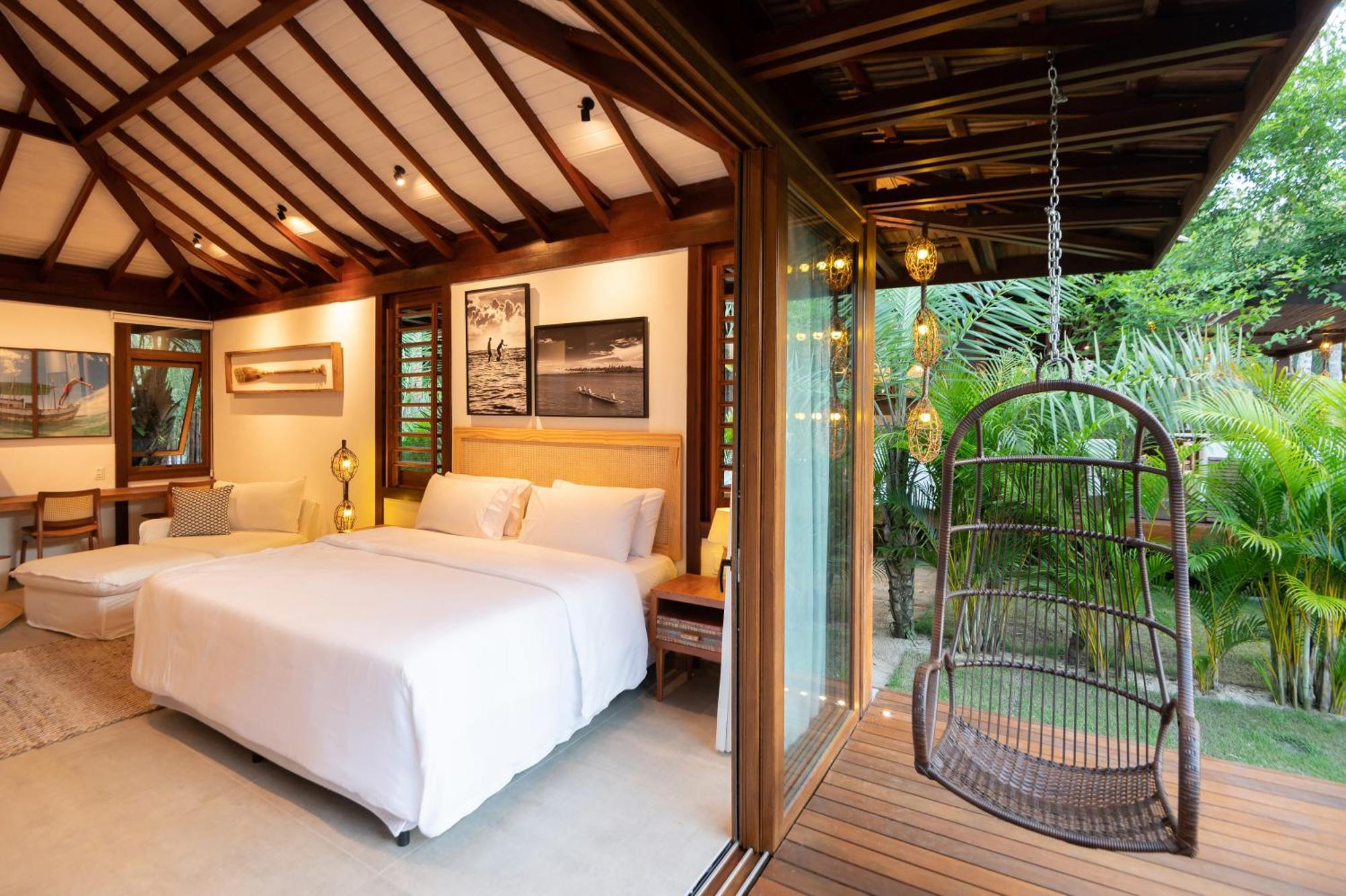 Colibri Beach Villas Velha Boipeba Szoba fotó